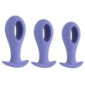 Miniatyrbild 9 av 11: Analplugg Evolved Purpur (8,9 cm) (9,5 cm) (10,1 cm)