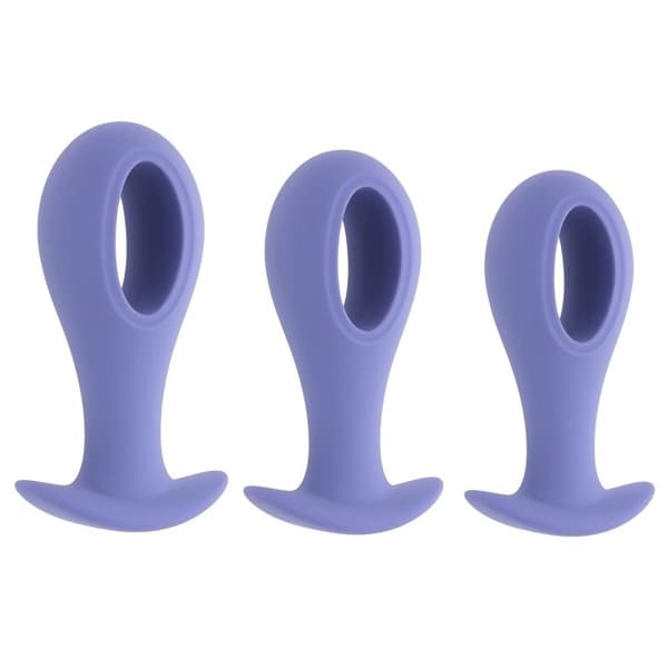 Analplugg Evolved Purpur (8,9 cm) (9,5 cm) (10,1 cm)
