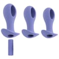 Miniatyrbild 2 av 11: Analplugg Evolved Purpur (8,9 cm) (9,5 cm) (10,1 cm)