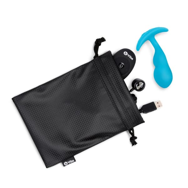 Analplugg med fjärrkontroll B-Vibe Blå