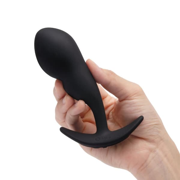 Analplugg med fjärrkontroll B-Vibe Svart