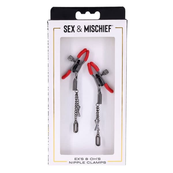 Vårtklämmor med Kedja Sportsheets Sex and Mischief