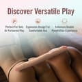 Miniatyrbild 10 av 11: Smekningsapparat Double Penetration Blush Dr Skin Kött