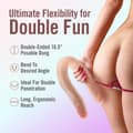 Miniatyrbild 7 av 11: Smekningsapparat Double Penetration Blush Dr Skin Kött