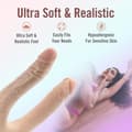 Miniatyrbild 8 av 11: Smekningsapparat Double Penetration Blush Dr Skin Kött