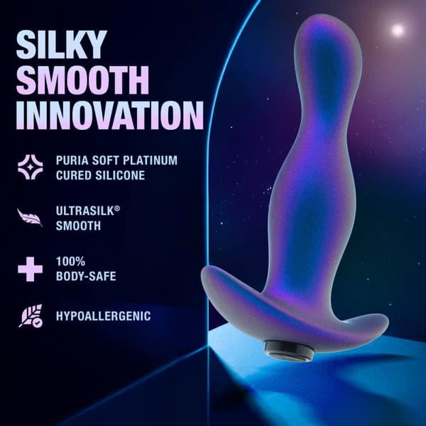 Cassini Anal Vibrator Svart Blush Anal Adventures Purpur