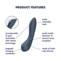 Miniatyrbild 4 av 6: G-spotvibrator Satisfyer Svart