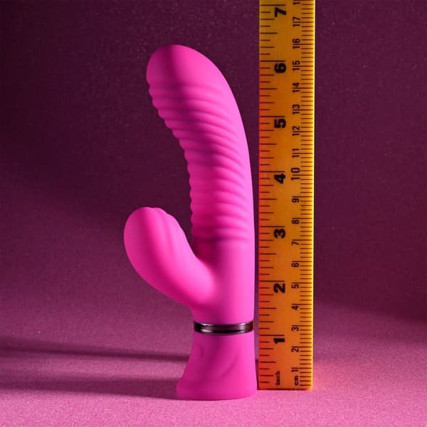 Dubbelvibrator Dual Stimulation Vibe Evolved Selopa Rosa