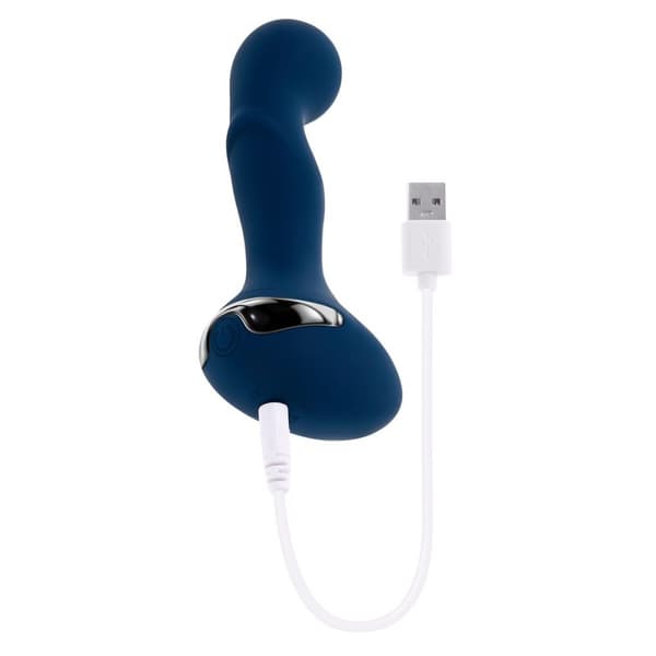 Cassini Anal Vibrator Svart Evolved Zero Tolerance Blå