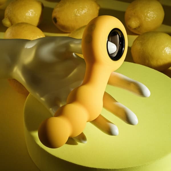Värisevä anustappi Evolved Gender X Keltainen