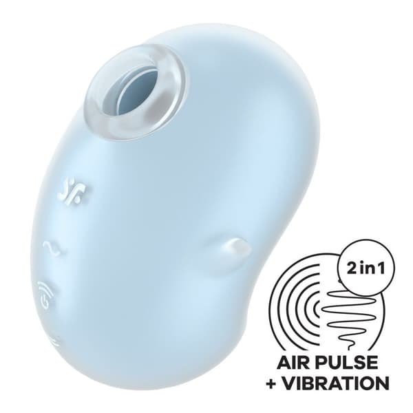 Klitoriksen imustimulaattori Satisfyer Sininen