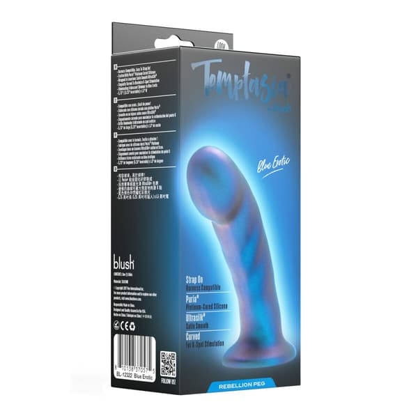 Dildo Blush Temptasia Sininen