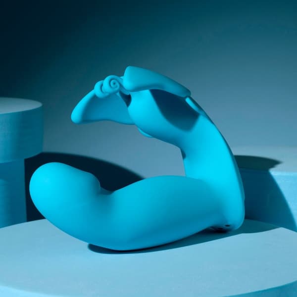 Dual Stimulation Vibe- vibraattori Evolved Sininen