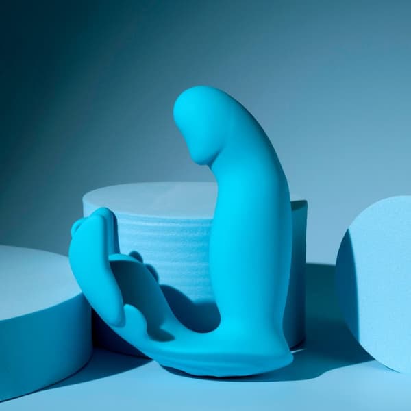 Dual Stimulation Vibe- vibraattori Evolved Sininen