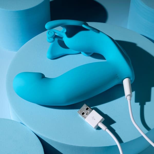 Dual Stimulation Vibe- vibraattori Evolved Sininen