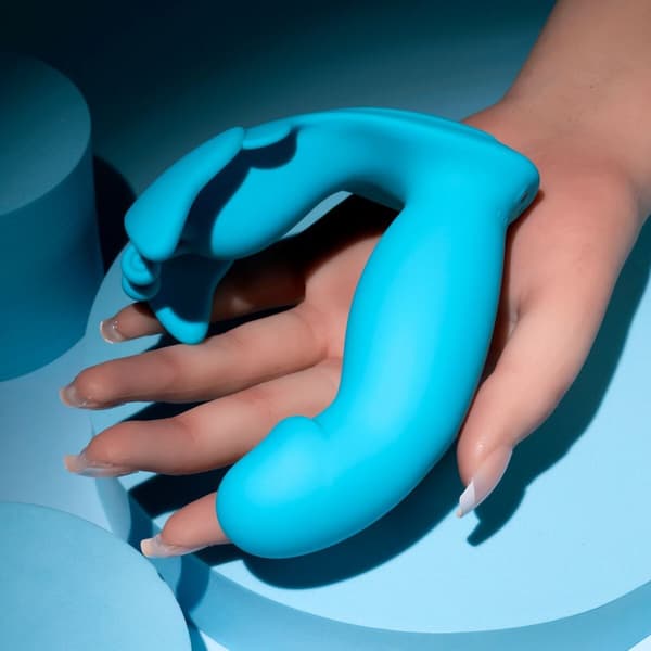 Dual Stimulation Vibe- vibraattori Evolved Sininen