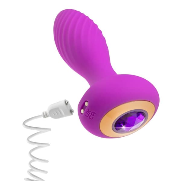 Gplug Small Neon Rose Blush Oh My Gem Lilla (7,6 cm)