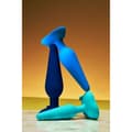 Miniatyrbillede 3 af 11: Gplug Small Neon Rose B-Vibe Blå (10 cm) (12 cm)
