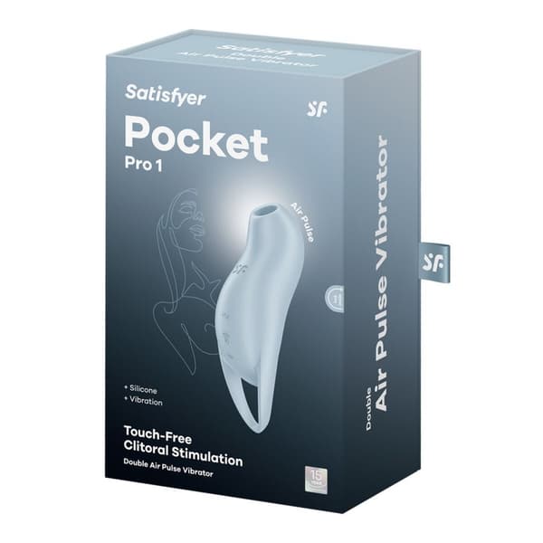 Klitoris sugestimulator Satisfyer Blå