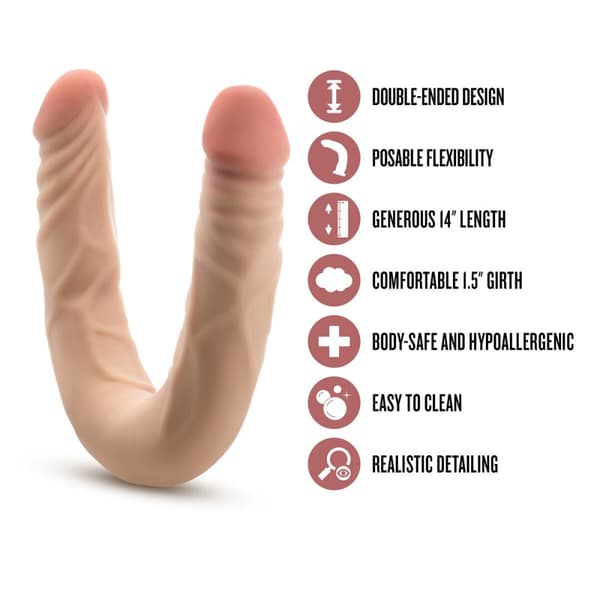 Dobbelt Masturbator Stroker Blush Dr Skin Kød
