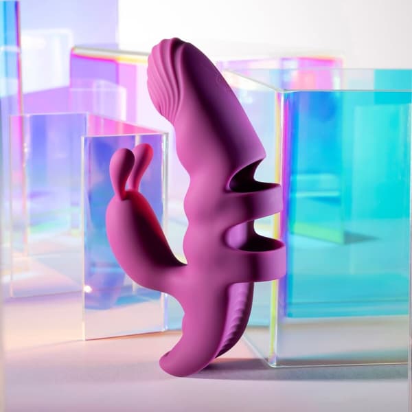 Dual Stimulation Vibe Evolved Playboy Lilla