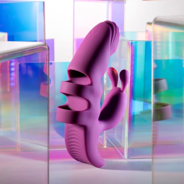 Dual Stimulation Vibe Evolved Playboy Lilla