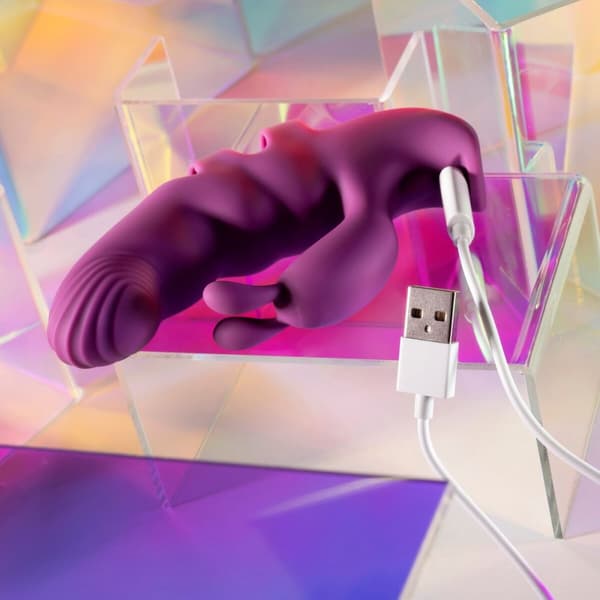 Dual Stimulation Vibe Evolved Playboy Lilla