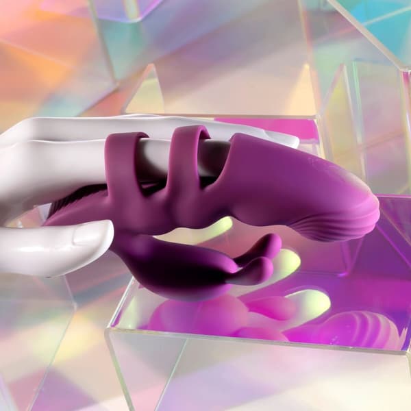 Dual Stimulation Vibe Evolved Playboy Lilla