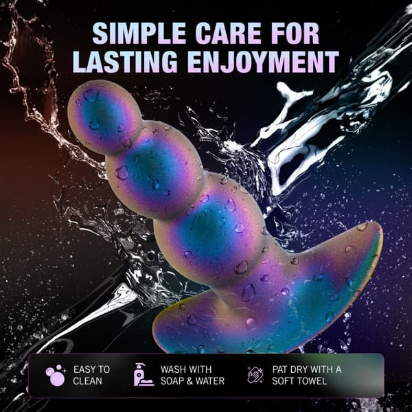 Anal plug Blush Anal Adventures Blå (10,2 cm)