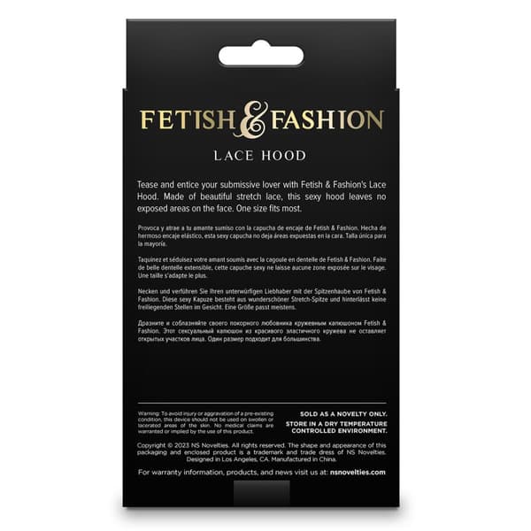 Maske NS Novelties Fetish & Fashion Hvid