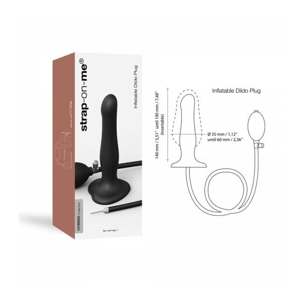 Analplugg Strap-on-me 6017500 Svart