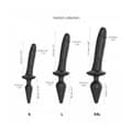 Miniatyrbild 5 av 5: Dildo Strap-on-me Svart