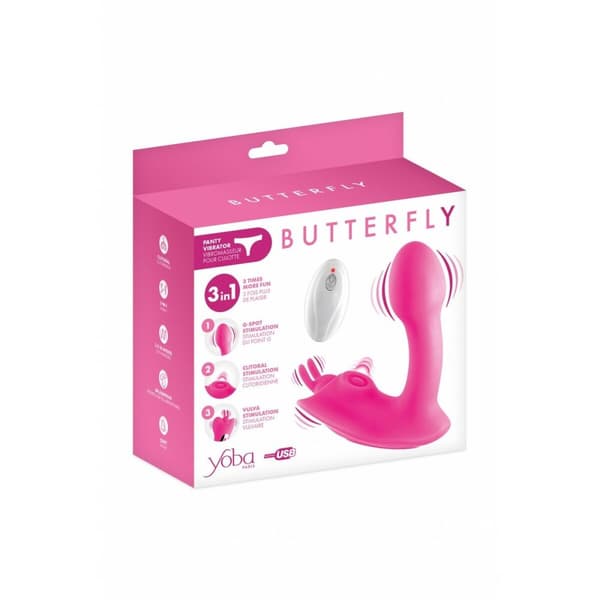 Vibrerende Kugle Yoba Pink