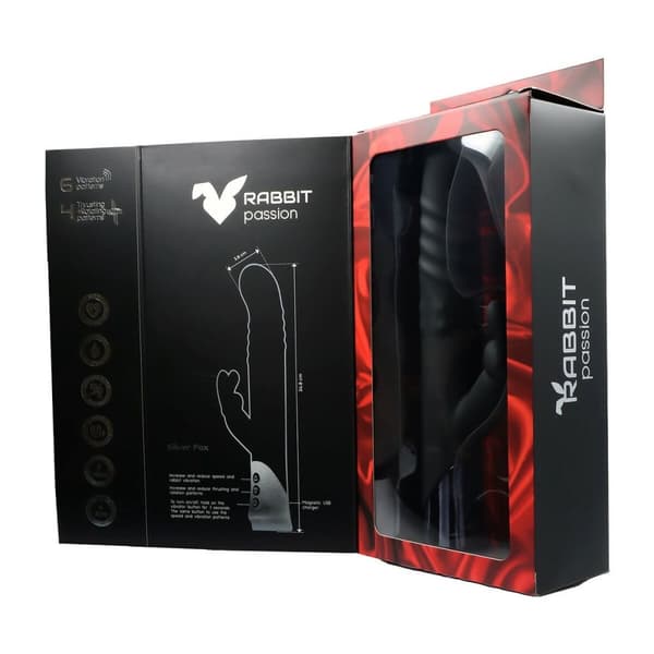 Dual Stimulation Vibe- vibraattori Virgite Hopeinen