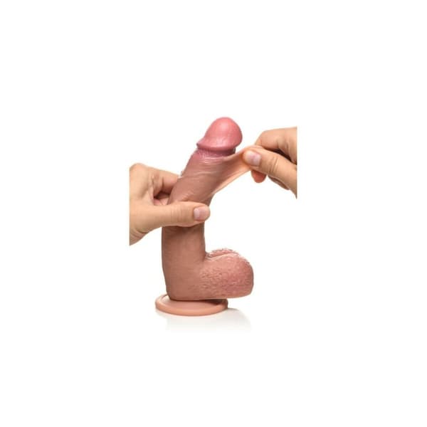 Realistinen dildo XR Silikoni Ø 2,5 cm (15,2 cm)