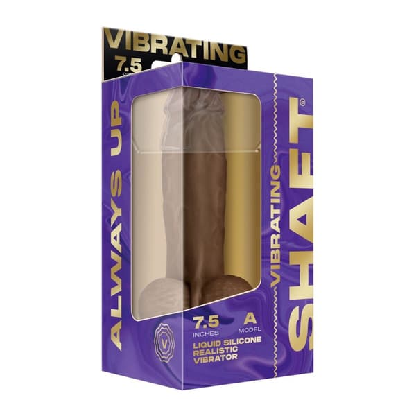 Realistisk Vibrator Shaft Silikone Ø 4,2 cm (13,2 cm)