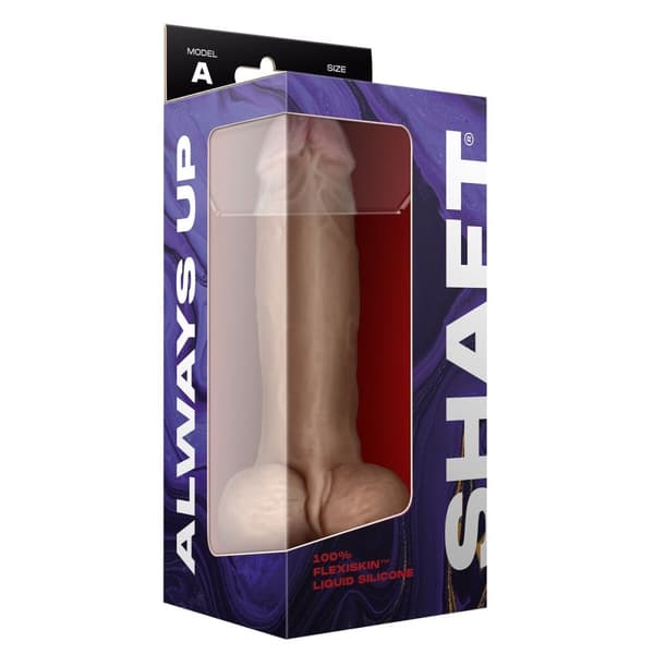 Realistisk Dildo Shaft Silikone Ø 5 cm (17,2 cm)
