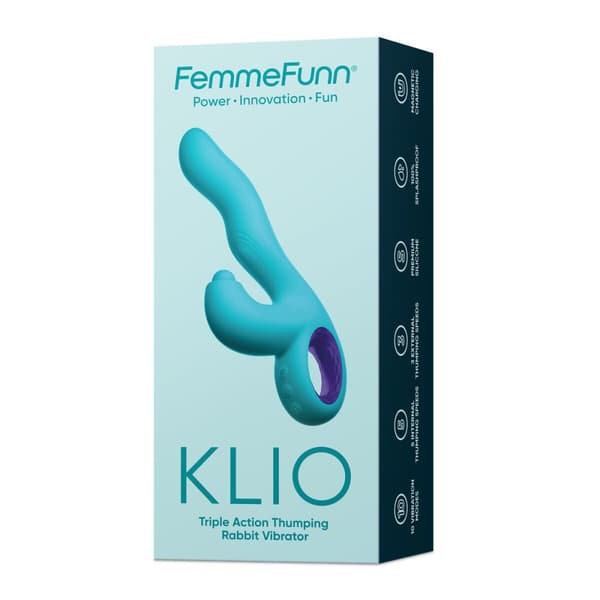 G-Punkt Vibrator FemmeFunn Klio Blå