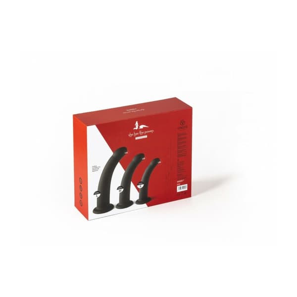 Dildo Virgite Svart S/M/L Set