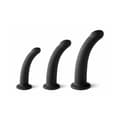 Miniatyrbild 1 av 7: Dildo Virgite Svart S/M/L Set