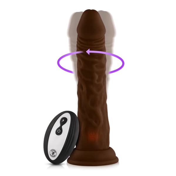 Realistisk vibrator FemmeFunn Vortex Silikon ABS Ø 4,7 cm (19,6 cm)