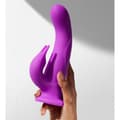 Miniatyrbild 11 av 11: G-spotvibrator FemmeFunn Pirouette Purpur