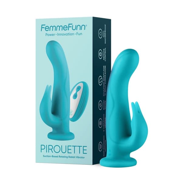 G-pistevibraattori FemmeFunn Pirouette Sininen
