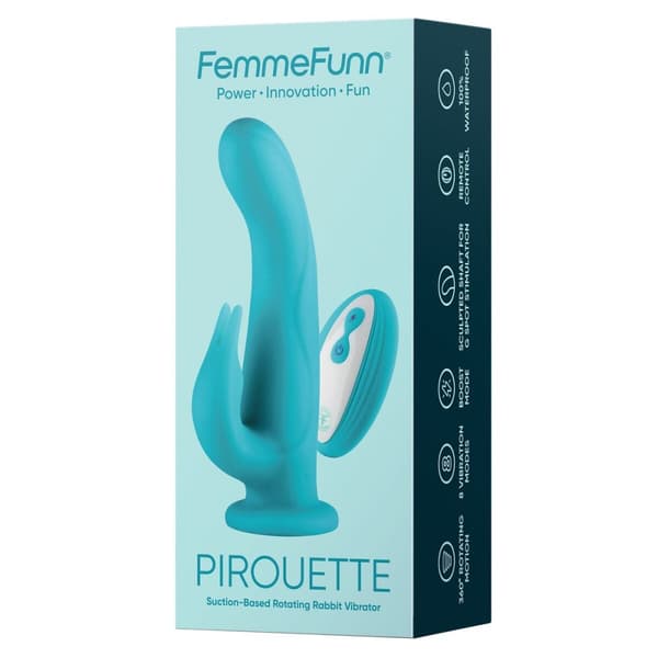 G-pistevibraattori FemmeFunn Pirouette Sininen