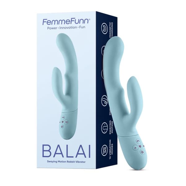 G-pistevibraattori FemmeFunn Balai Sininen