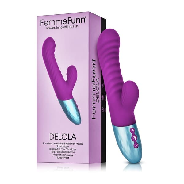 G-pistevibraattori FemmeFunn Delola Purppura