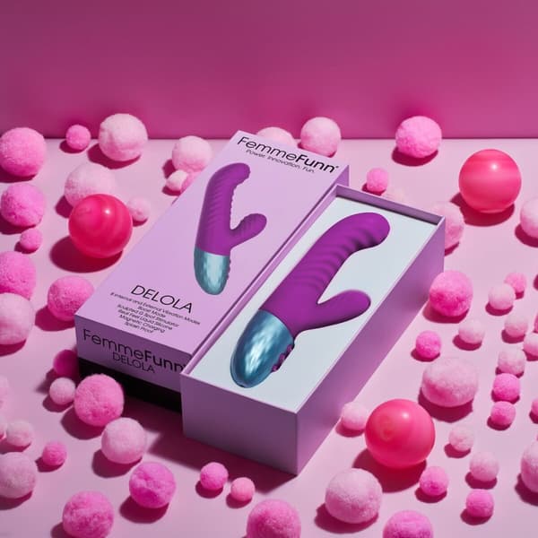 G-pistevibraattori FemmeFunn Delola Purppura