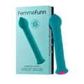 Pikkukuva 6 / 6: Minivibraattori FemmeFunn Diamond Wand Vihreä