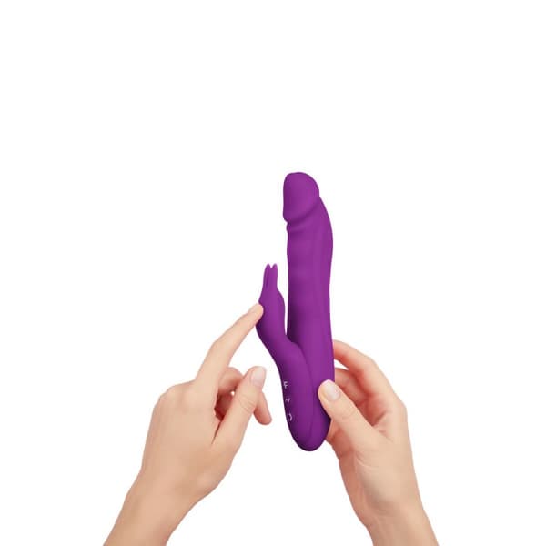 G-pistevibraattori FemmeFunn Rabbit Purppura