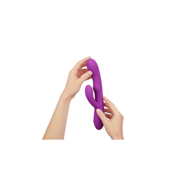 G-pistevibraattori FemmeFunn Rabbit Purppura